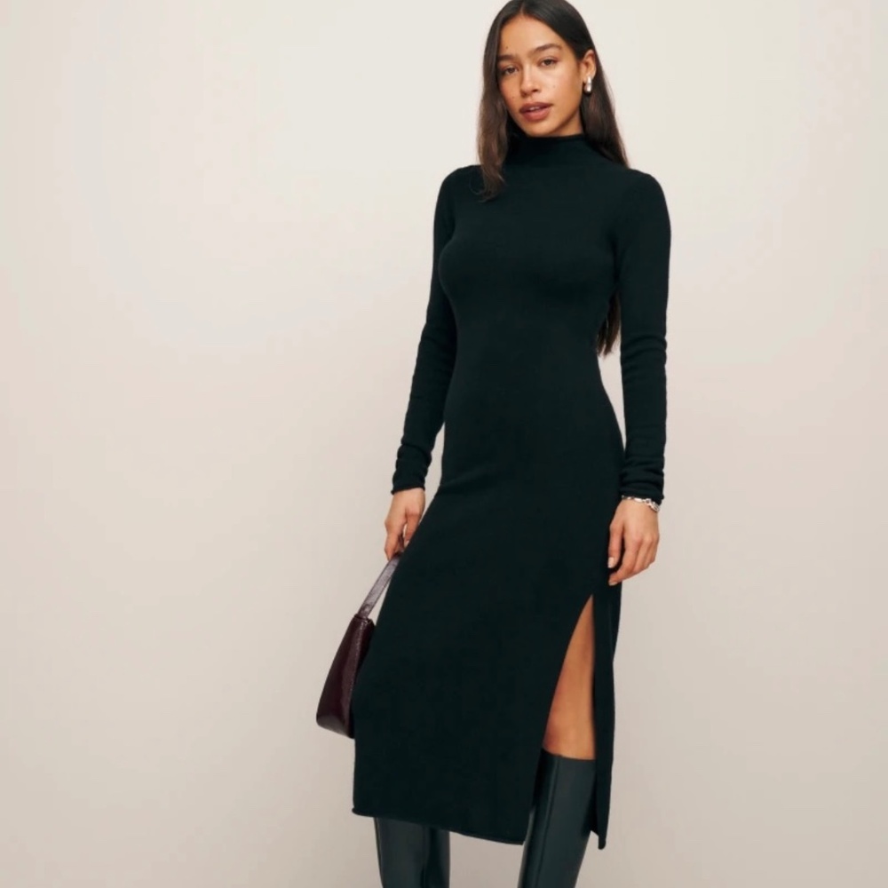 NWT Reformation Wallis Cashmere Midi Dress